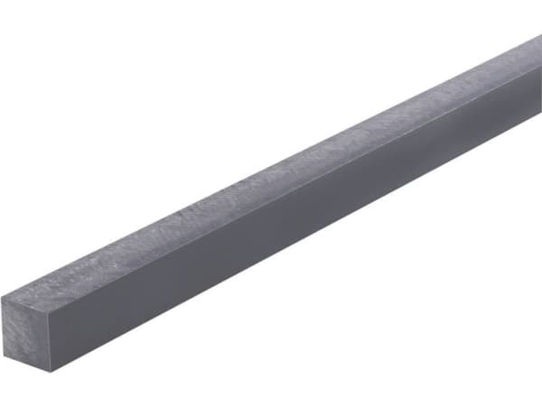 PVC-neliöprofiili (L x S x K) 500 x 15 x 15 mm 1 kpl 1 kpl