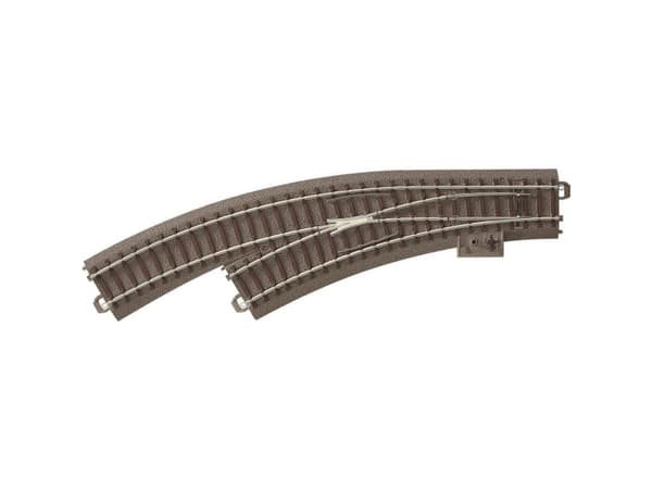 62671 H0 Trix C-spor Kurvesporskifte, Venstre 30 ° 360 mm