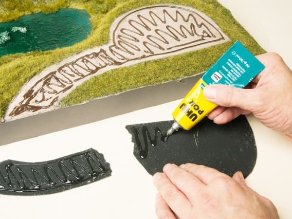 NOCH Plain Tile, HO (1:87), Punainen