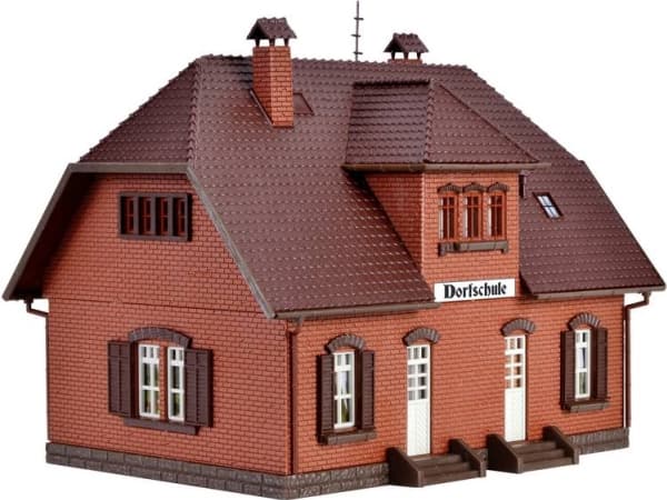 Pieni kyläkoulu H0 Vollmer 43570