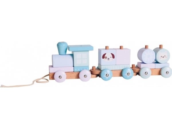 iWood Treklosser, pastell dyretog