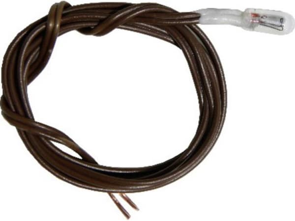 BELI-BECO 2216 Subminiature-lamppu 16 V 0,8 W Liitäntäkaapeli Kirkas 1 kpl