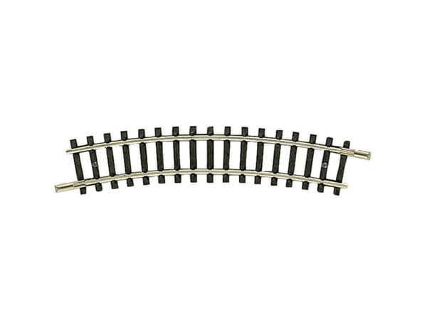 22231 N Fleischmann-skena (utan ballast) Kurvat spår 24° 194,6 mm 12 st