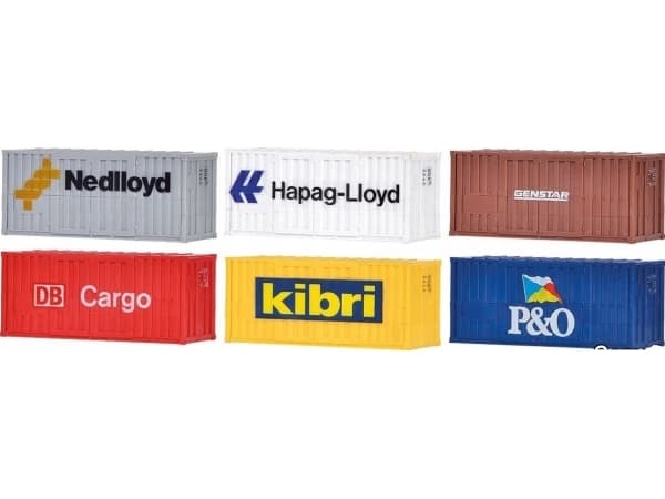 Kibri 10924 H0 20 container 1 stk