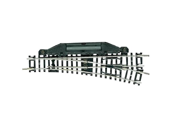22267 N Fleischmann skinne (uden ballast) Spor, Højre 112.6 mm 15 ° 362.6 mm