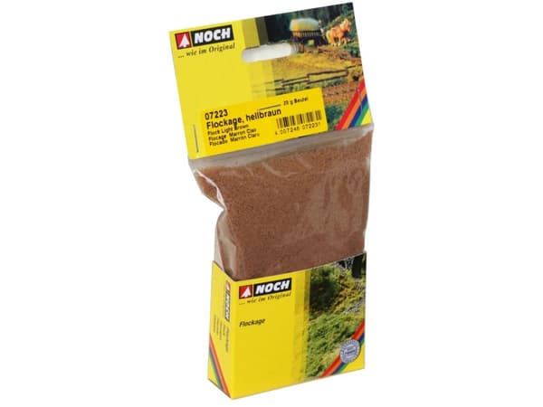 NOCH Flock light brown, Brun