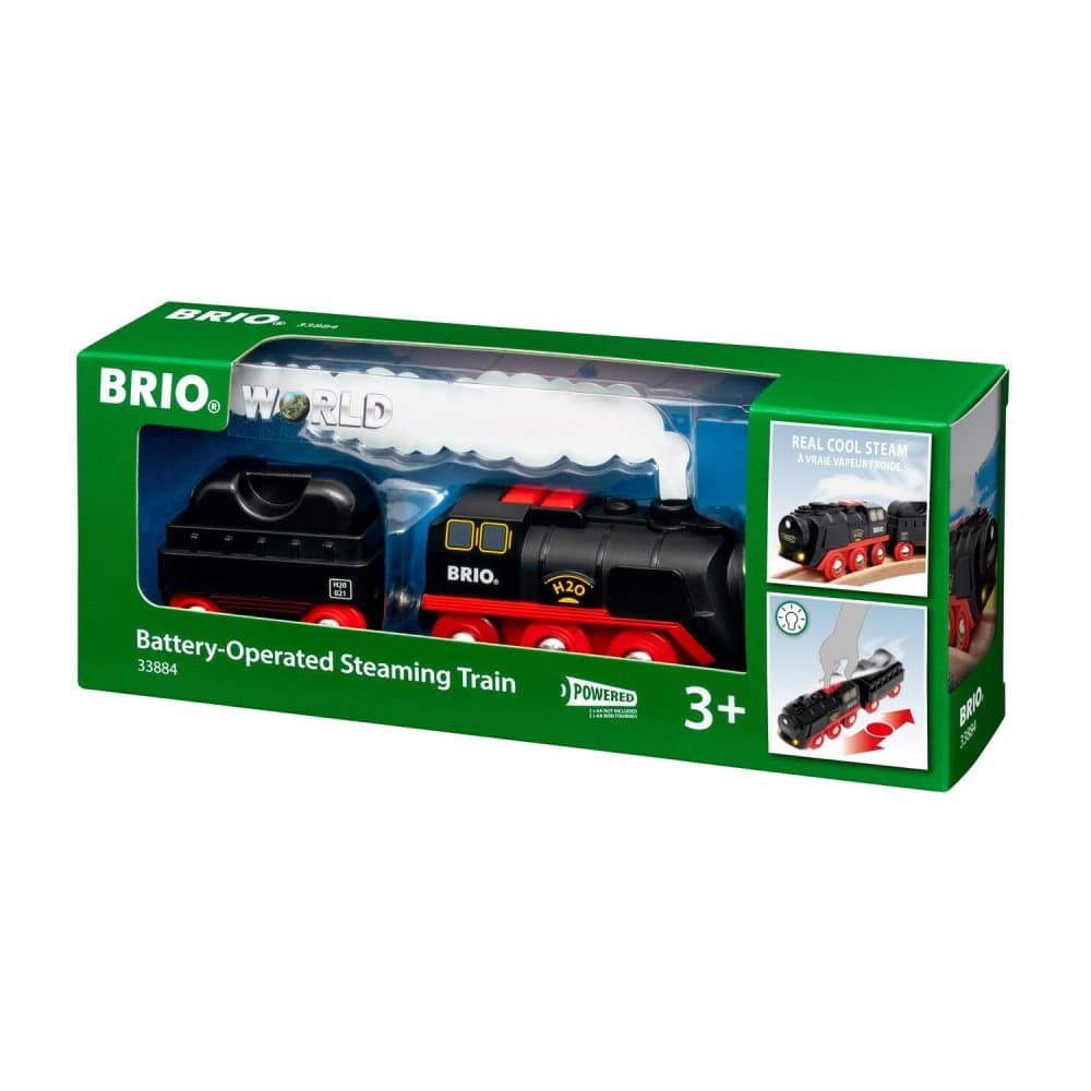 Brio Batteridrivet Ångtåg 33884
