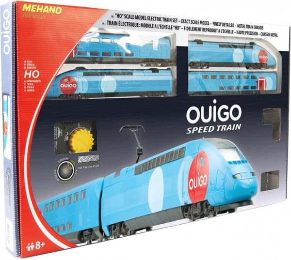 Mehano MEHANOT114 Tgv Ouigo -Made in Slovenia, Multi Colour