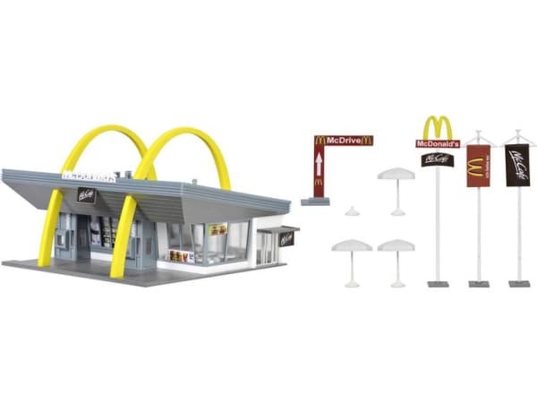 McDonalds Lightning Restaurant H0 Vollmer 43634