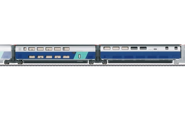 Märklin 43443, Pienoisrautatie, HO (1:87), Poika/tyttö, 15 vuosi/vuosia, Sininen, Valkoinen, Pienoismallirautatie/-juna