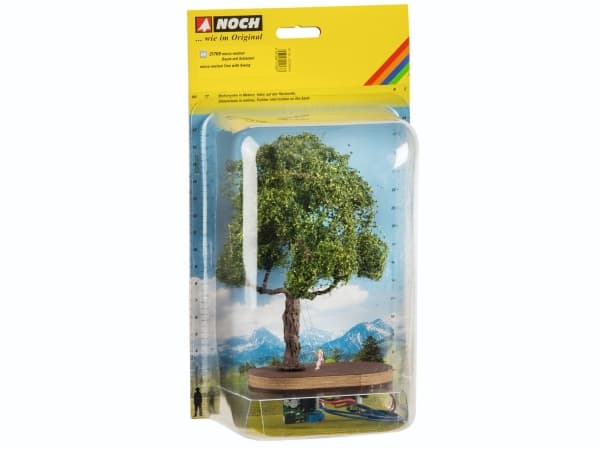 NOCH micro-motion Tree with Swing, HO (1:87), 1 kpl