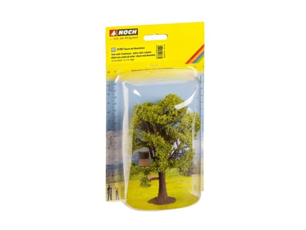 NOCH Tree with Tree House, TT (1:120), Grønn, 1 stykker
