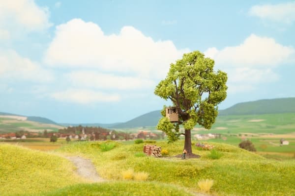 NOCH Tree with Tree House, TT (1:120), Grønn, 1 stykker Grønn