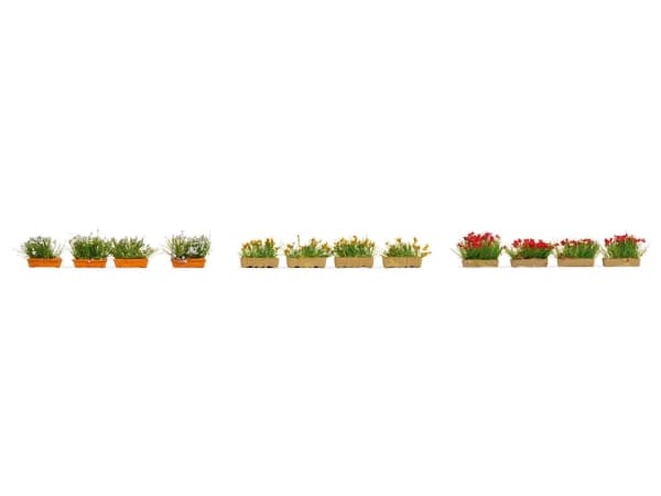 NOCH 14009, 1:87, Rød, Hvit, Gult Rød, Hvit, Gult