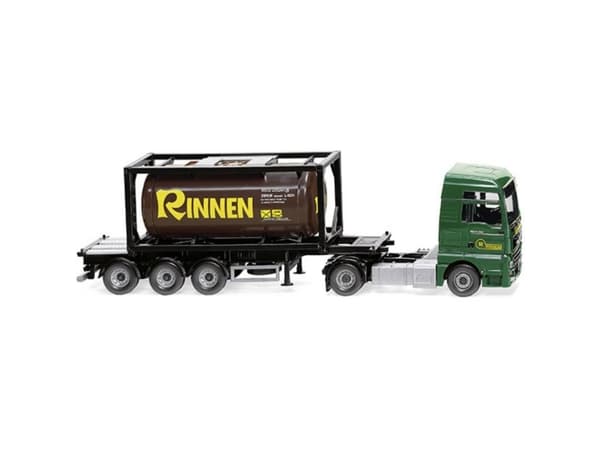 Wiking 053606 H0 MAN TGX tankcontainertransport indre