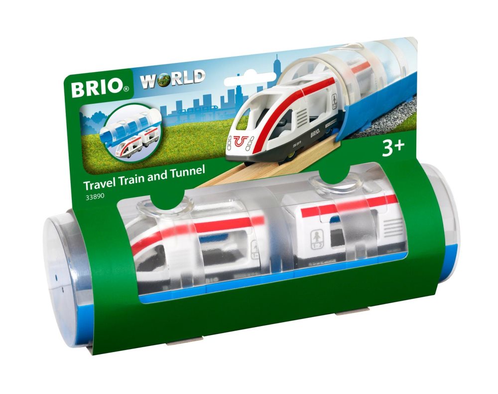 Brio Passagerartåg och tunnel 33890