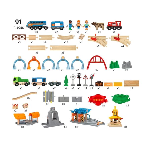 Action Tunnel Deluxe set (Smart Tech Sound) Brio (33977)