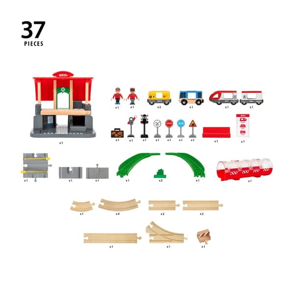 Central Station Train Track Set Brio (33989)