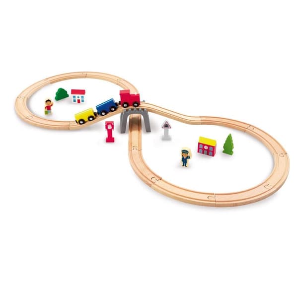 Woodlets 30 Piece Train Set