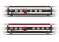 Miniatyrbild 2 av 4: Märklin Add-On Car Set 2 for the Class RABe 501 Giruno, HO (1:87), 15 År, 2 styck