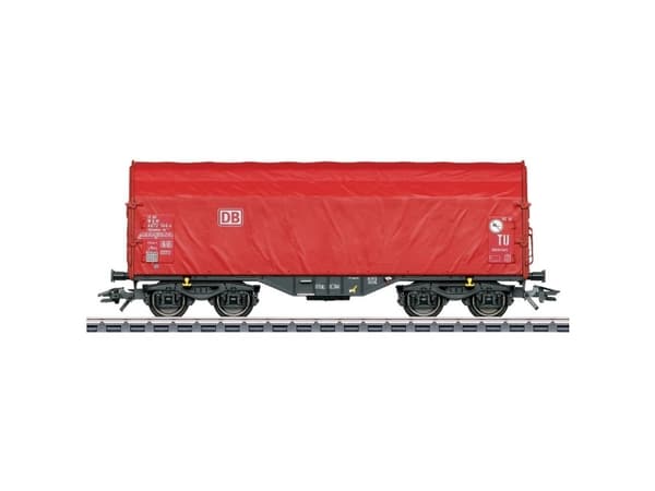 Märklin Type Shimmns Sliding Tarp Car, HO (1:87), 15 år, Rød, 1 stykker