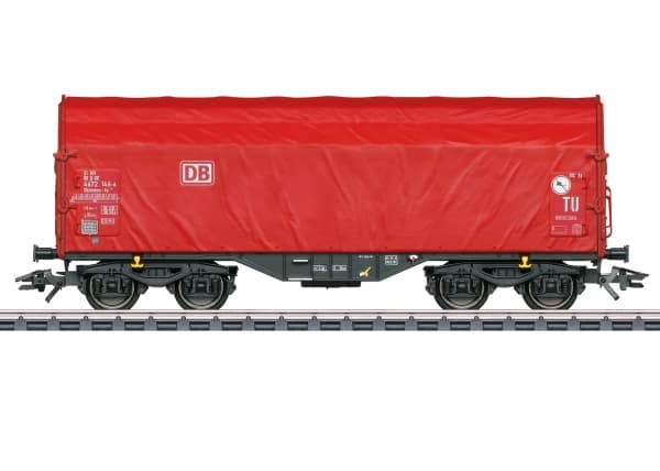 Märklin Type Shimmns Sliding Tarp Car, HO (1:87), 15 år, Rød, 1 stykker