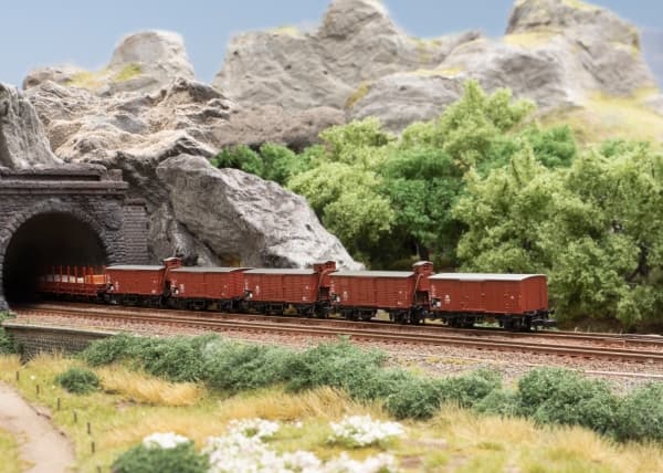 Märklin Type G10 Boxcar Set, Z (1:220), 15 år, 5 stk