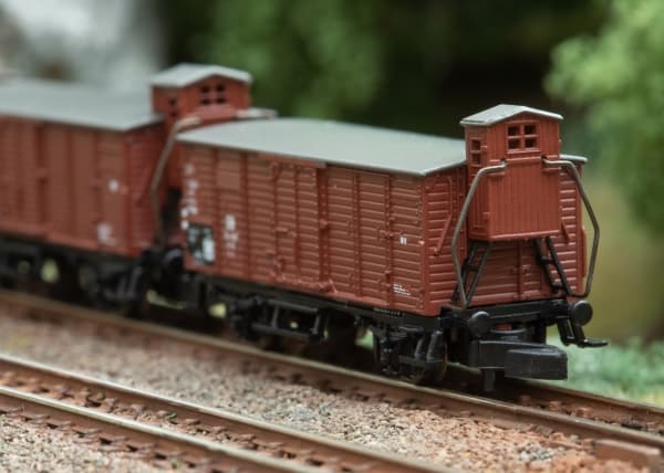 Märklin Type G10 Boxcar Set, Z (1:220), 15 år, 5 stk