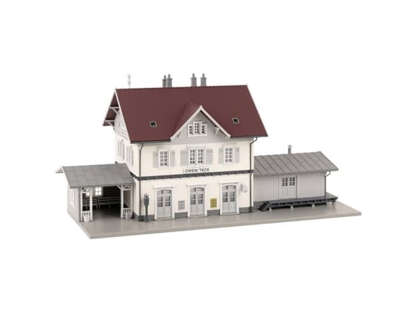 Faller 110145 H0 Banegård Owen Brun, Grå, Hvit