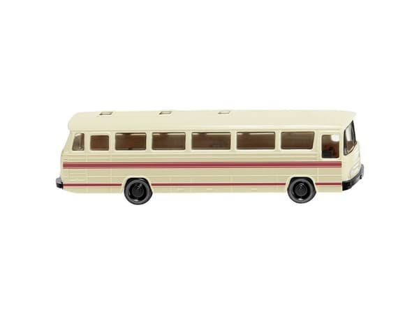 Wiking 097102 N Bus model Mercedes Benz Rejsebus O 302 - elfenben