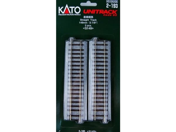 H0 Kato Unitrack 2-193 Suora raide 149 mm 2 kpl 2 kpl