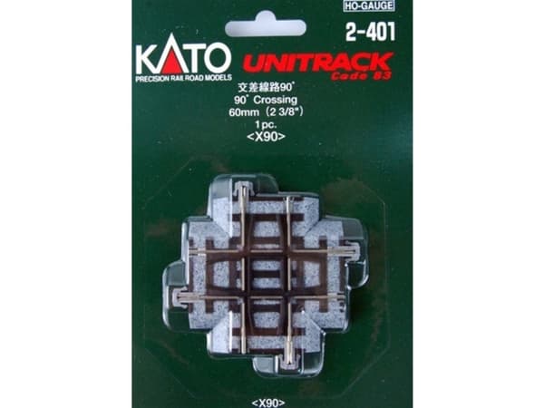 H0 Kato Unitrack 2-401 Cross 1 kpl Kato Unitrack 2-401 Cross 1 kpl