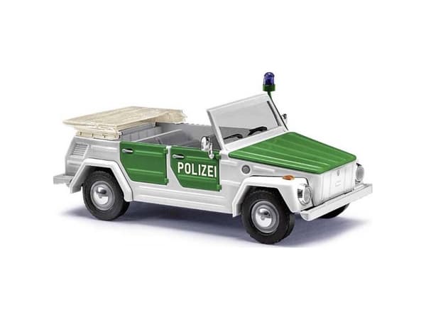 Busch 52713 H0 Udrykningskøretøj model Volkswagen 181 kurervogn politi Köln