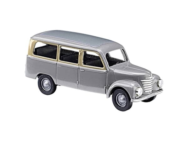Busch 8687 TT Personbil model Framo Bus grå/elfenben