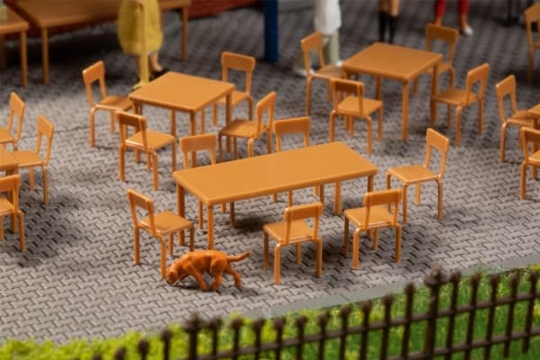 Auhagen 41671, HO (1:87), beige