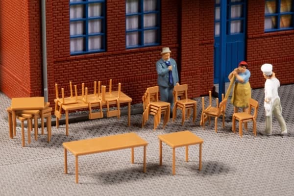 Auhagen 41671, HO (1:87), beige