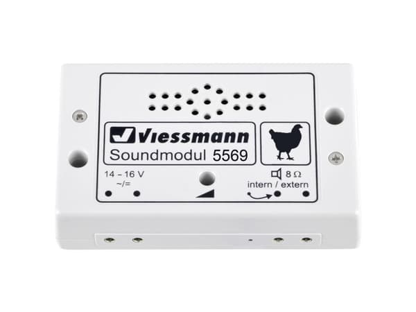 Viessmann Modelltechnik 5569 Lydmodul Hønsegård Færdigkomponent