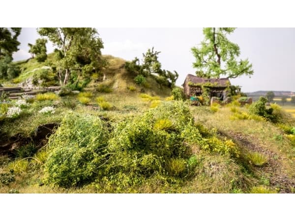 NOCH PROFI Bushes medium green, Grön