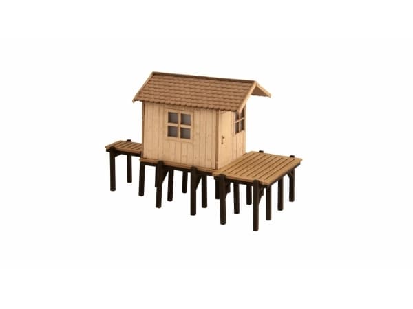 NOCH Fisherman’s Hut, N (1:160), Brun