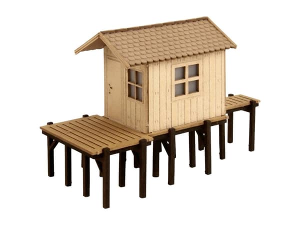 NOCH Fisherman’s Hut, N (1:160), Brun