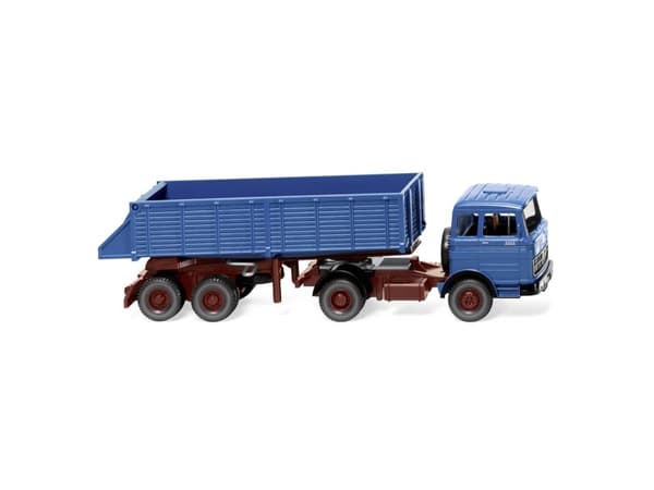 Wiking 0677 09 H0 Lastbiler model Mercedes Benz Hejseværk med vippeel