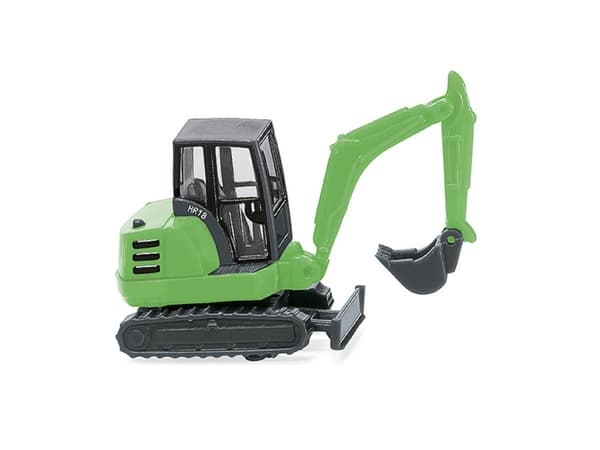 Wiking 0946 08 N Byggekøretøj model Schaeff Mini-gravemaskine HR 18