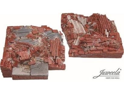 Juweela Juweela Juweela: Rikkinäinen tiiliseinä 75 x 75mm - Universal