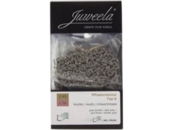 Juweela Juweela: Belegningsstein Type S - Mørkegrå (860 stk)