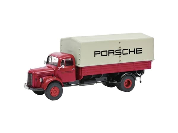 Schuco Mercedes-Benz L3500, Jakeluauton pienoismalli, 1:87, Mercedes-Benz L3500, Poika, 1 kpl, Beige, Punainen