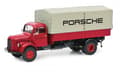 Pikkukuva 1 / 2: Schuco Mercedes-Benz L3500, Jakeluauton pienoismalli, 1:87, Mercedes-Benz L3500, Poika, 1 kpl, Beige, Punainen