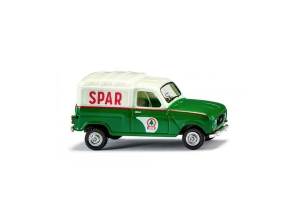Wiking 022504 H0 Personbil model Renault R4 kassevogn Spar