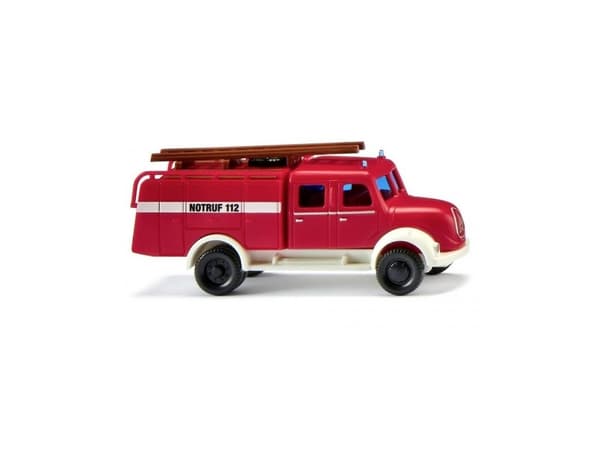 Nödfordon modell N Wiking 096138 Magirus Deutz Feuerwehr - TLF 16 (Magirus) - N-Track