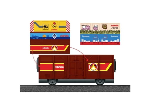 Märklin 44143, Jernbanemodell, HO (1:87), Gutt/Jente, Flerfarget, Modelljernbane/tog, Ikke for barn under 36 måneder