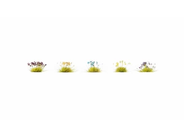 NOCH Flowers, H0 (1:87)/TT (1:120), Multifärg